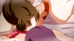 Hot naked babes and one hard big erection- hentai porn