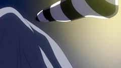 Sexy girl with long legs plays with big cock