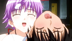 Busty girl in sexy lingerie rides his dick in cowgirl position