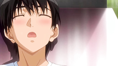 Busty girl in sexy lingerie rides his dick in cowgirl position