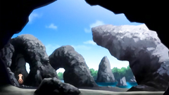 SHe gives a titjob and sucks cock