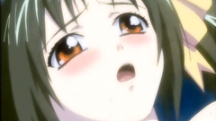 This is her first time - hentai brunette teen toon