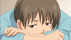 Young boy fucks beautiful chick with huge breasts