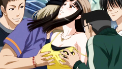 She moans loud but he doesn't care - hentai porn toon