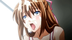 Classy and beautiful schoolgirl babes in hentai toon