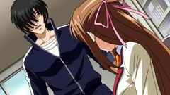 Classy and beautiful schoolgirl babes in hentai toon