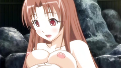 Young adorable cuties serve one cock and play together