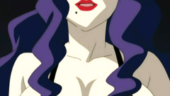 Seductive brunette spreads her long legs and gets licked