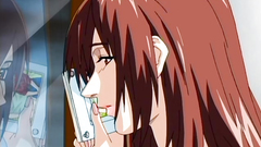 Hot hentai lady gets drilled from behind