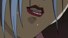 Gorgeous brunette teen against big and hard cock