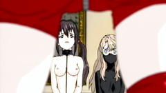 Gorgeous brunette teen against big and hard cock