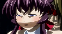 Young and very busty sexy babe gangbanged by horny dudes