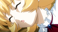 Young blonde maid with big tits sedcued by master for fuck