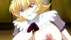 Young blonde maid with big tits sedcued by master for fuck