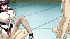 Her big breasts are bouncing while she gets fucked