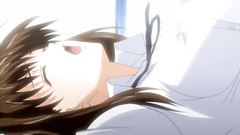 Handsome long-haired babe gets fucked till orgasm