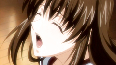 Amazing schoolgirl gets fucked from behind