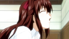 Round breasted sexy maid rides her guest's erection