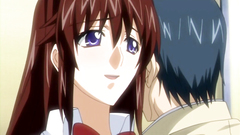 Young and sexy schoolgirl swallows big hard cock