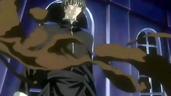 She spreads her long legs in black stockings