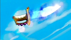 Greedy monsters and sexy hentai cuties in one toon