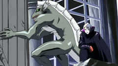 Greedy monsters and sexy hentai cuties in one toon