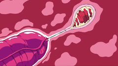 Barely legal hentai doll gets fucked by horny tentacles