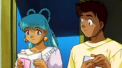 Young and curious hentai chicks in classic cartoon