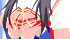 He penetrates her tight pussy from behind - hentai toon