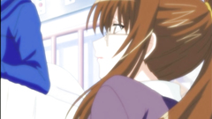 He penetrates her tight pussy from behind - hentai toon