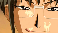 Lustful hentai chicks with large breasts in porn cartoon