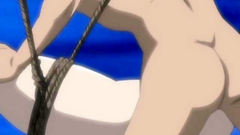 Lustful hentai chicks with large breasts in porn cartoon