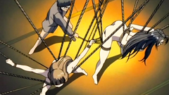 Naked bondaged cuties in awesome hentai sex cartoon