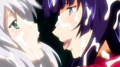 Too much cum for her tiny pussy - hentai sex cartoon