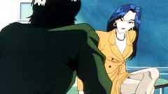 Detective hentai story with sexy brunette slut