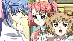 Barely legal schoolgirls in hentai sex video