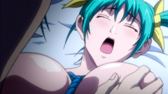 Busty hentai sluts in hardcore orgy with fetish stuff