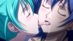 Busty hentai sluts in hardcore orgy with fetish stuff