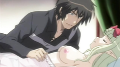 Handsome stud seduces sexy elf babe with nice tits