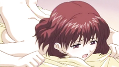 Young and delicious hentai cutie with red hair in nice toon