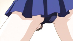 Busty hentai chick rides hard cock with spreaded legs