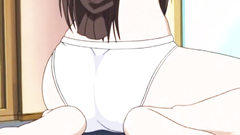 Busty hentai chick rides hard cock with spreaded legs