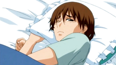 Cute girl with nice boobs seduces young stud