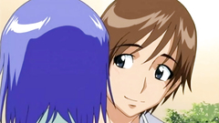 Cute girl with nice boobs seduces young stud