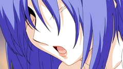 Cute girl with nice boobs seduces young stud