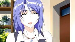 Passionate threesome fuck with hot hentai sluts