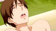 Passionate threesome fuck with hot hentai sluts