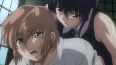 Redhead hentai teen in sexy lingerie rides dick