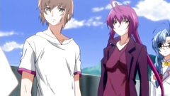 Redhead hentai teen in sexy lingerie rides dick