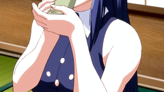 Long-haired brunette babe rides dick in sex cartoon